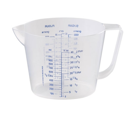 Polypropylene Jug 1lt - Click Image to Close